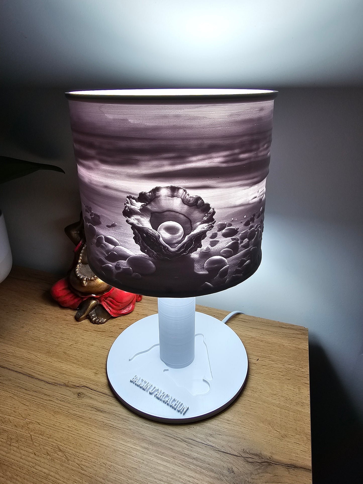 Lampe "Inspiration Huitre"