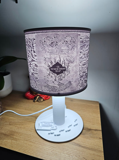 Lampe "Inspiration Carte du Maraudeur Harry Potter"