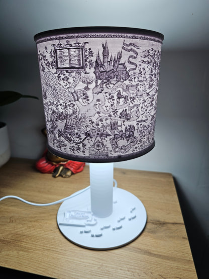 Lampe "Inspiration Carte du Maraudeur Harry Potter"