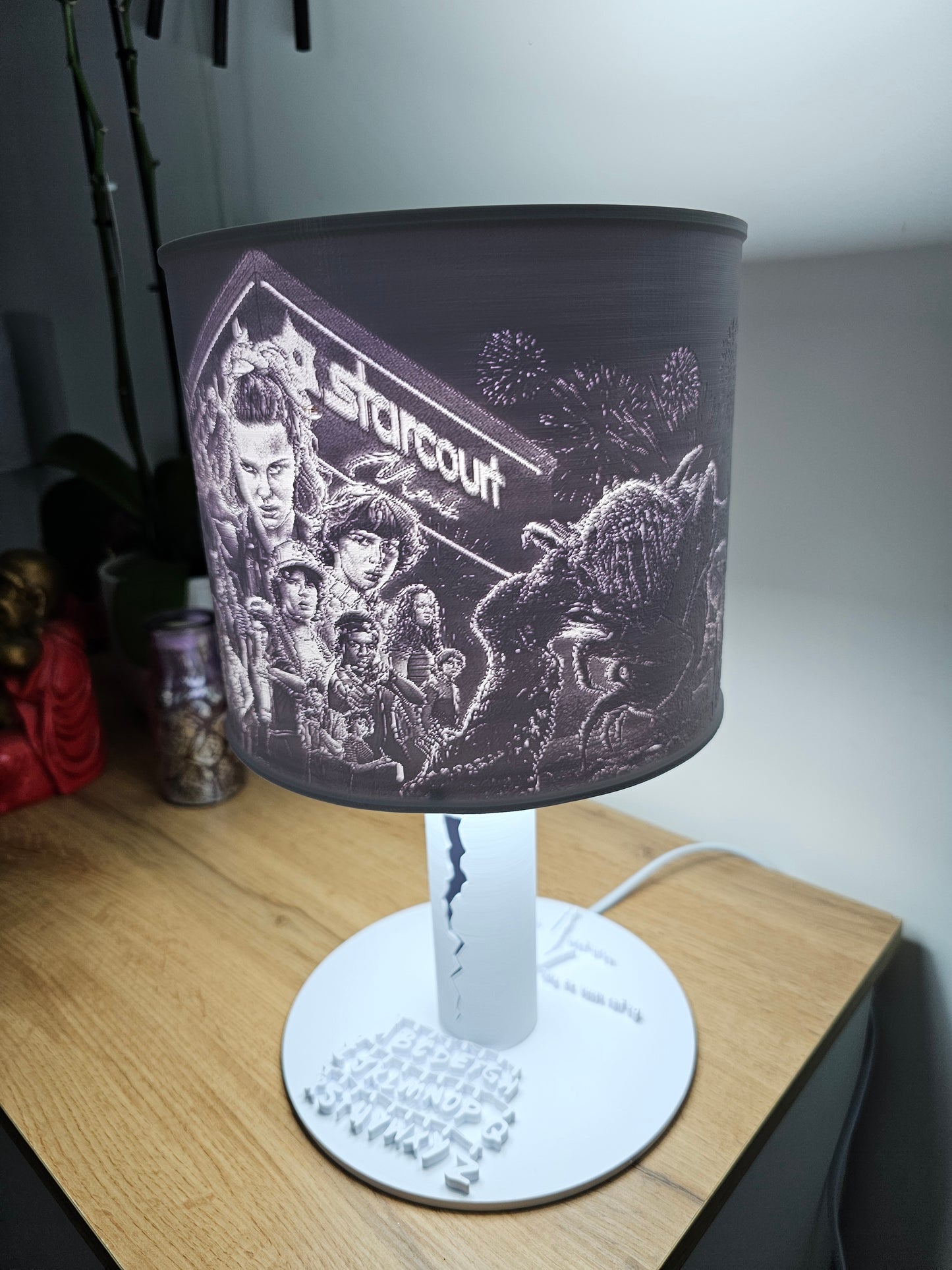 Lampe "Inspiration Stranger Things"