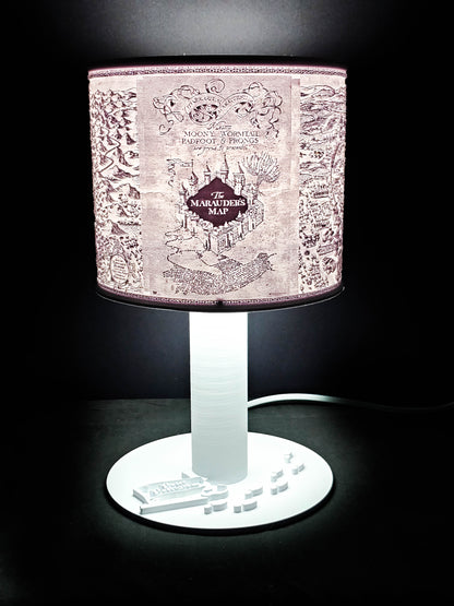 Lampe "Inspiration Carte du Maraudeur Harry Potter"