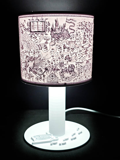 Lampe "Inspiration Carte du Maraudeur Harry Potter"