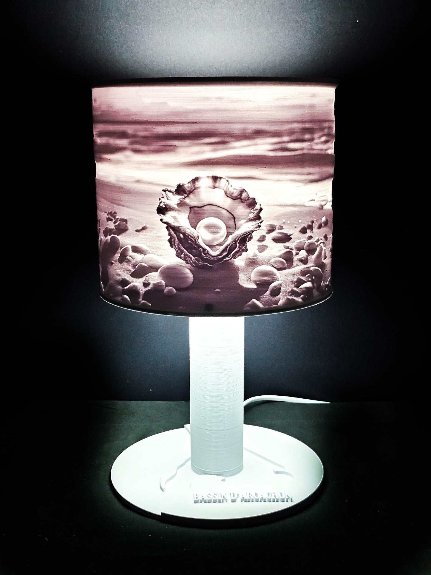 Lampe "Inspiration Huitre"