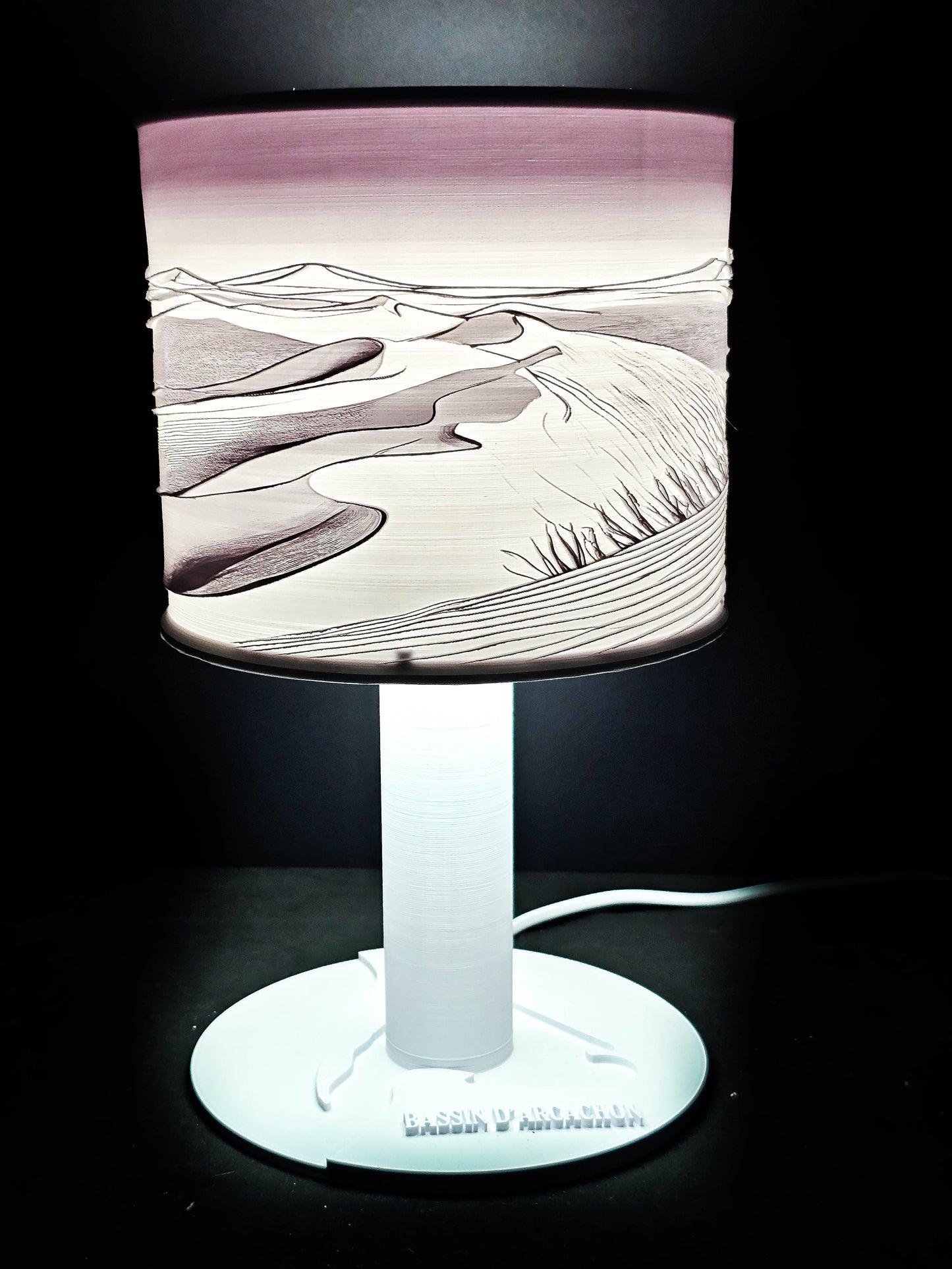 Lampe "Inspiration Dune"