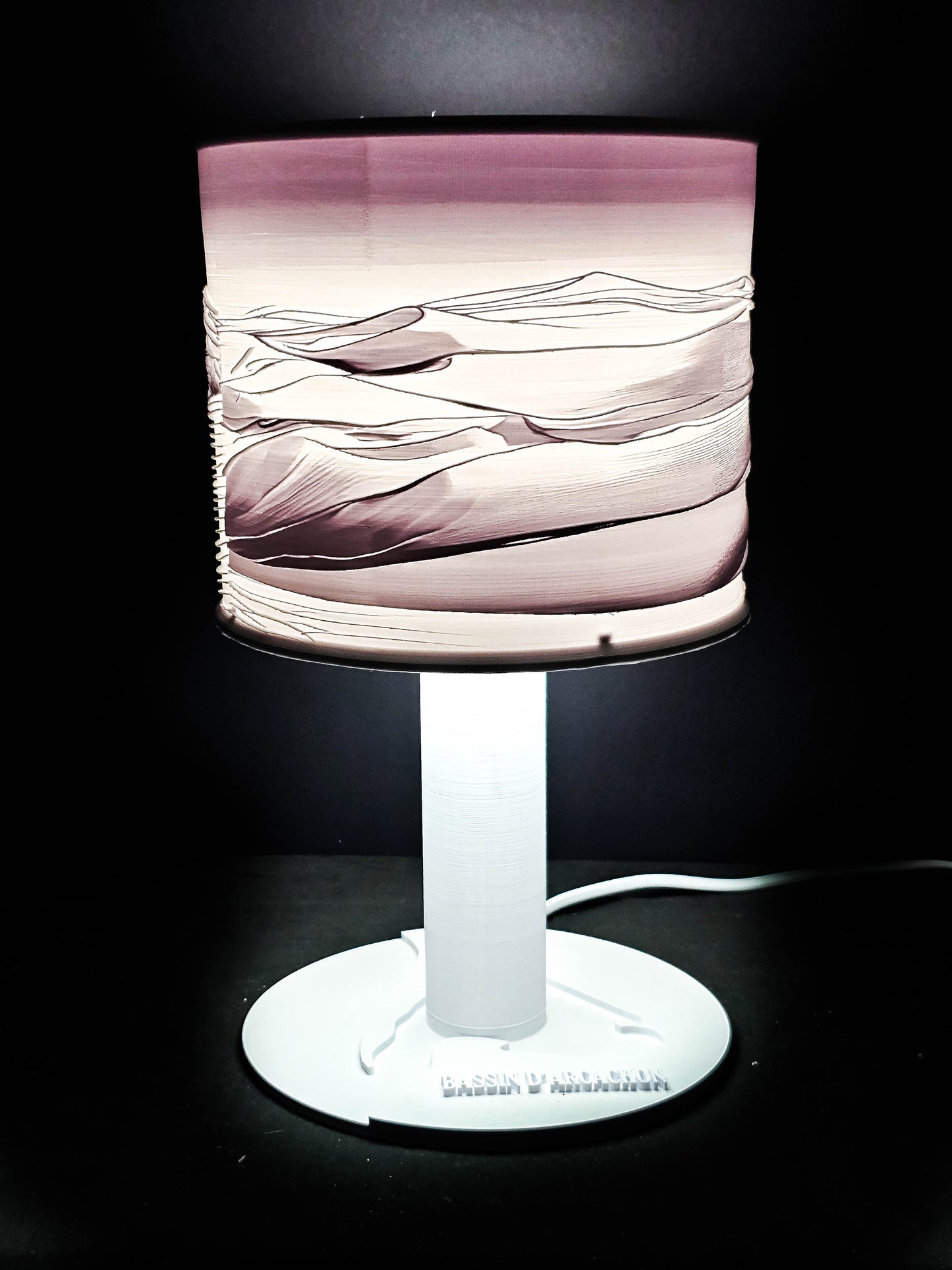 Lampe "Inspiration Dune"