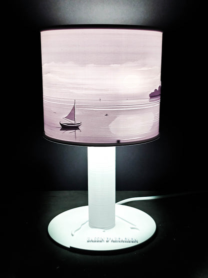 Lampe "Bateau sur le Bassin"