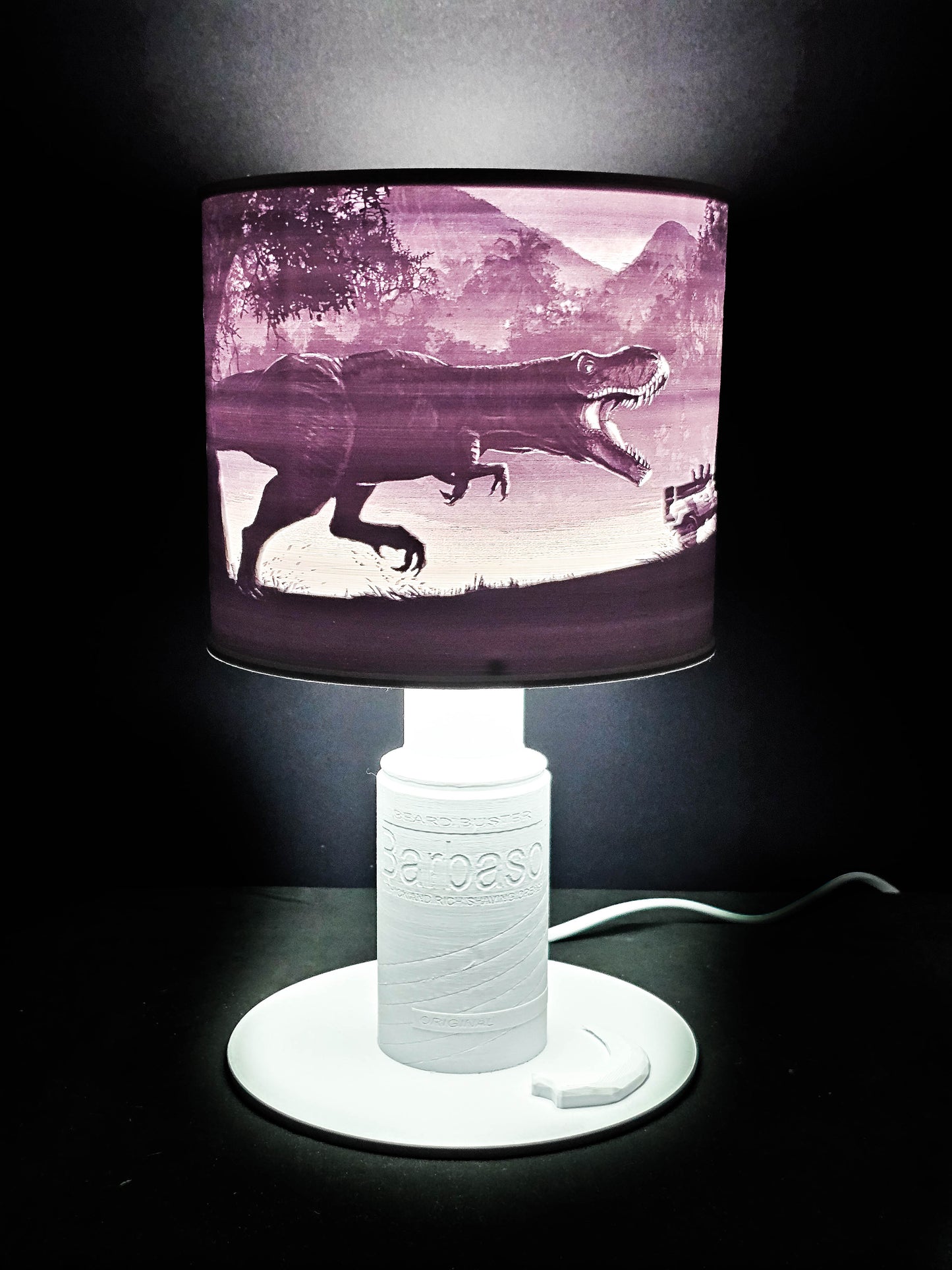 Lampe "Inspiration Jurassic Park"