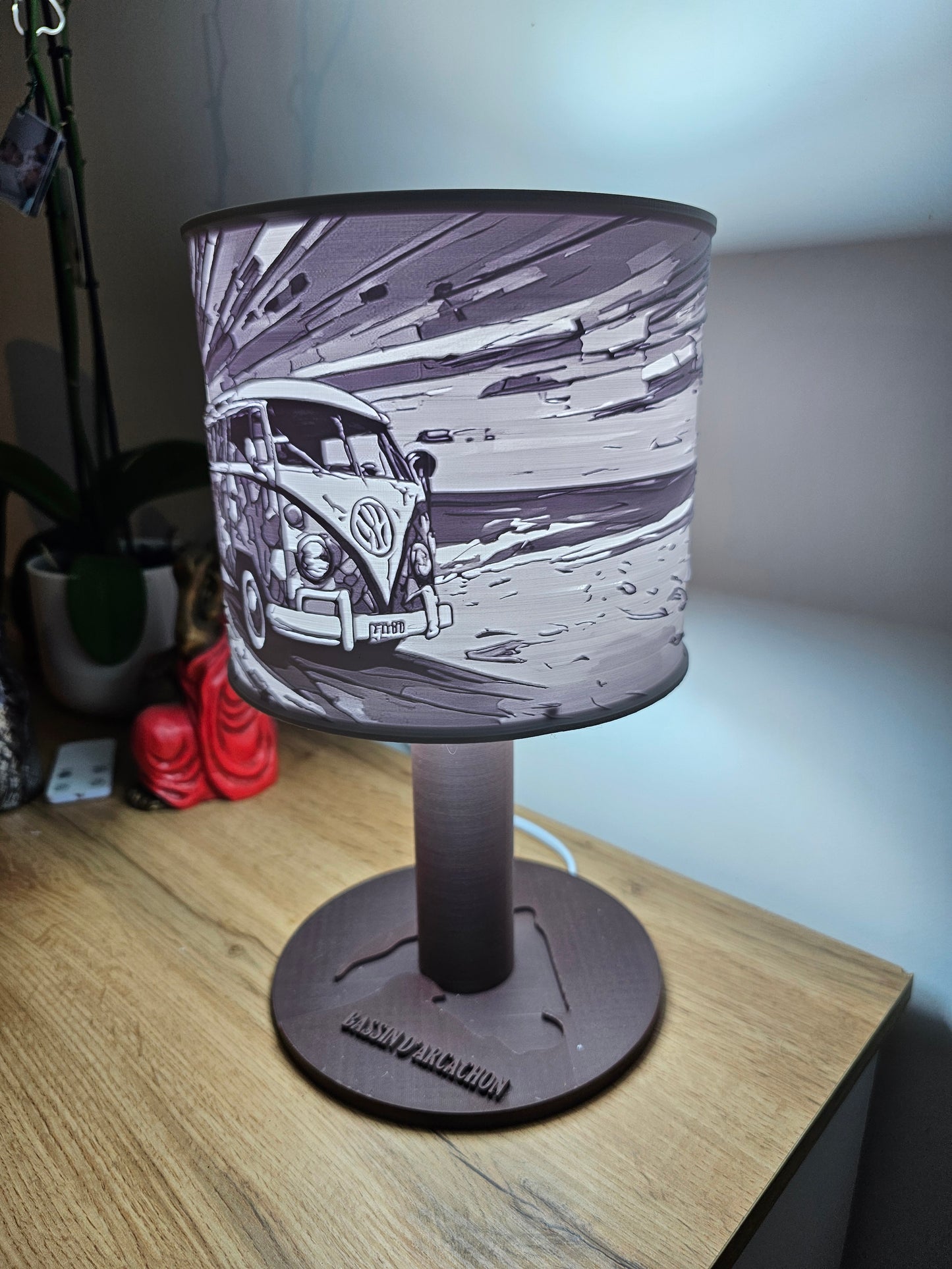 Lampe "Vanlife sur le Bassin"